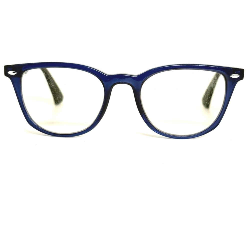 Ray-Ban RB 1601 3865 Blue Black Square‎ Eyeglasses Frames 48-18-130 Kids Boy